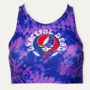 NWT SOLD OUT peloton Grateful Dead sports bra - S
